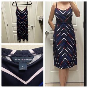 Tommy Hilfiger Red, White, and Blue Dress